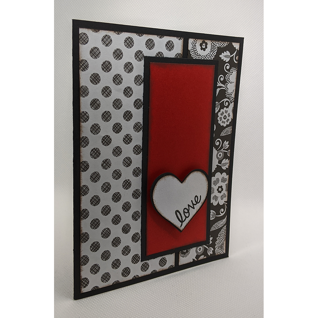 Amour en noir et blanc tapisserie