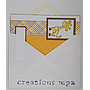 Girafe et boutons avec message personnalisable enveloppe